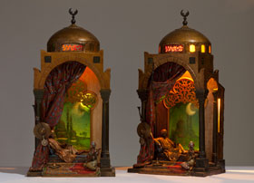 Pair-of-Bergman-Lamps